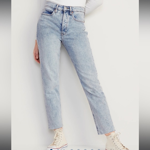 Old Navy Denim - Old Navy Sky-Hi Straight Jeans